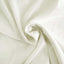 Premium Polyester 132" Round Tablecloth Ivory - Seamless 220GSM Wrinkle-Resistant Table Cover