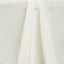 Fire Retardant Premium Polyester 132" Round Tablecloth Ivory - High-Performance Seamless Table Cover