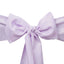 5 Pack Polyester Chair Sashes Lavender Lilac 6"x108"