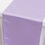 Lamour Satin 12"x108" Table Runner Lavender Lilac - Smooth & Lustrous Finish