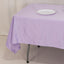 Lamour Satin 60"x102" Rectangle Tablecloth Lavender Lilac - Durable & Silky Soft Feel Table Cover
