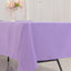 Premium Polyester 60"x102" Rectangle Tablecloth Lavender Lilac - Durable 220GSM Wrinkle-Resistant Table Cover