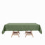 Polyester 60"x102" Rectangle Tablecloth Olive Green - Durable and Stylish Table Cover