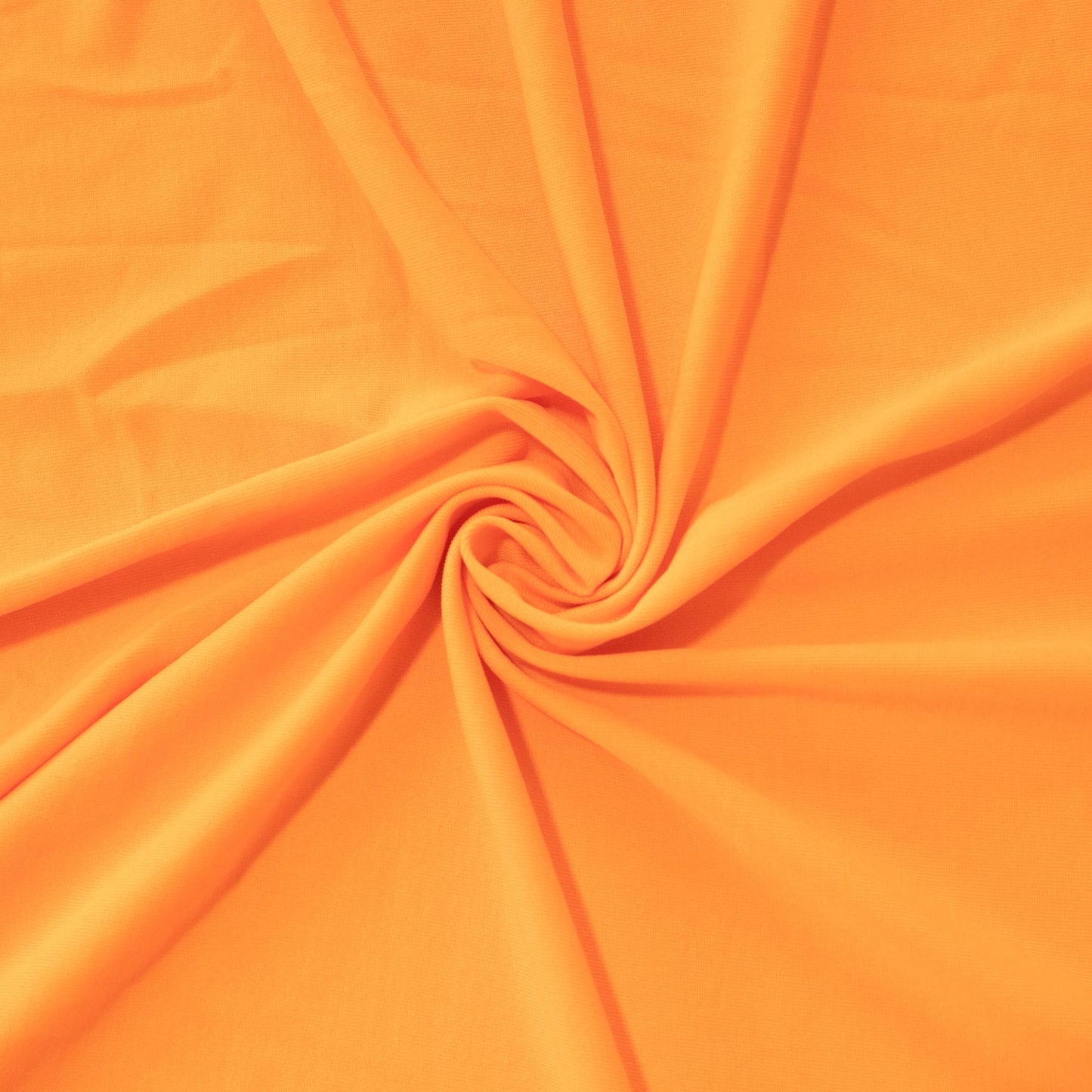 Glow Neon Orange Fitted Spandex Tablecloth â€“ 6ft Rectangle, Wrinkle-Free Cover