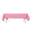Lamour Satin 60"x102" Rectangle Tablecloth Pink - Durable & Silky Soft Feel Table Cover