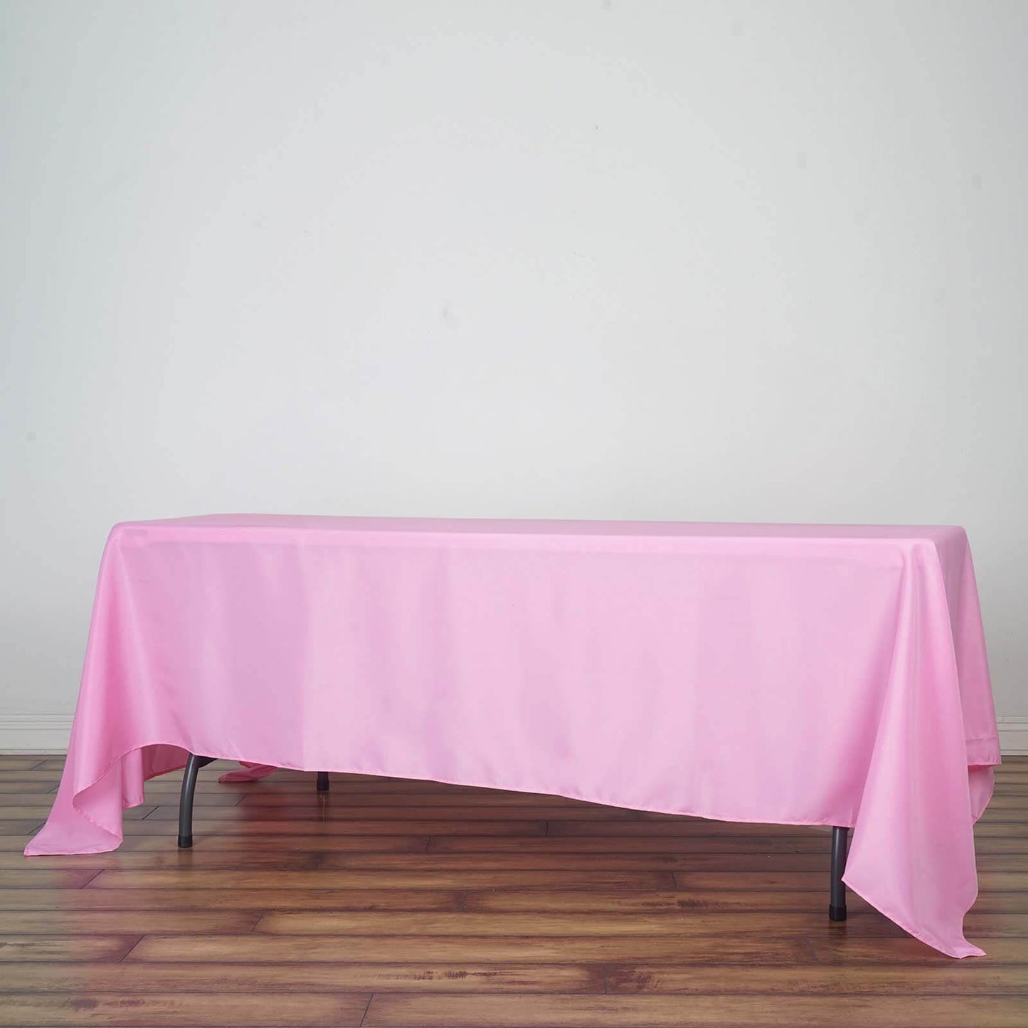 Polyester 72"x120" Rectangle Tablecloth Pink - Durable and Stylish Table Cover