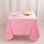 Scuba Square 70"x70" Tablecloth Pink - Wrinkle Free & Stain Resistant Table Cover