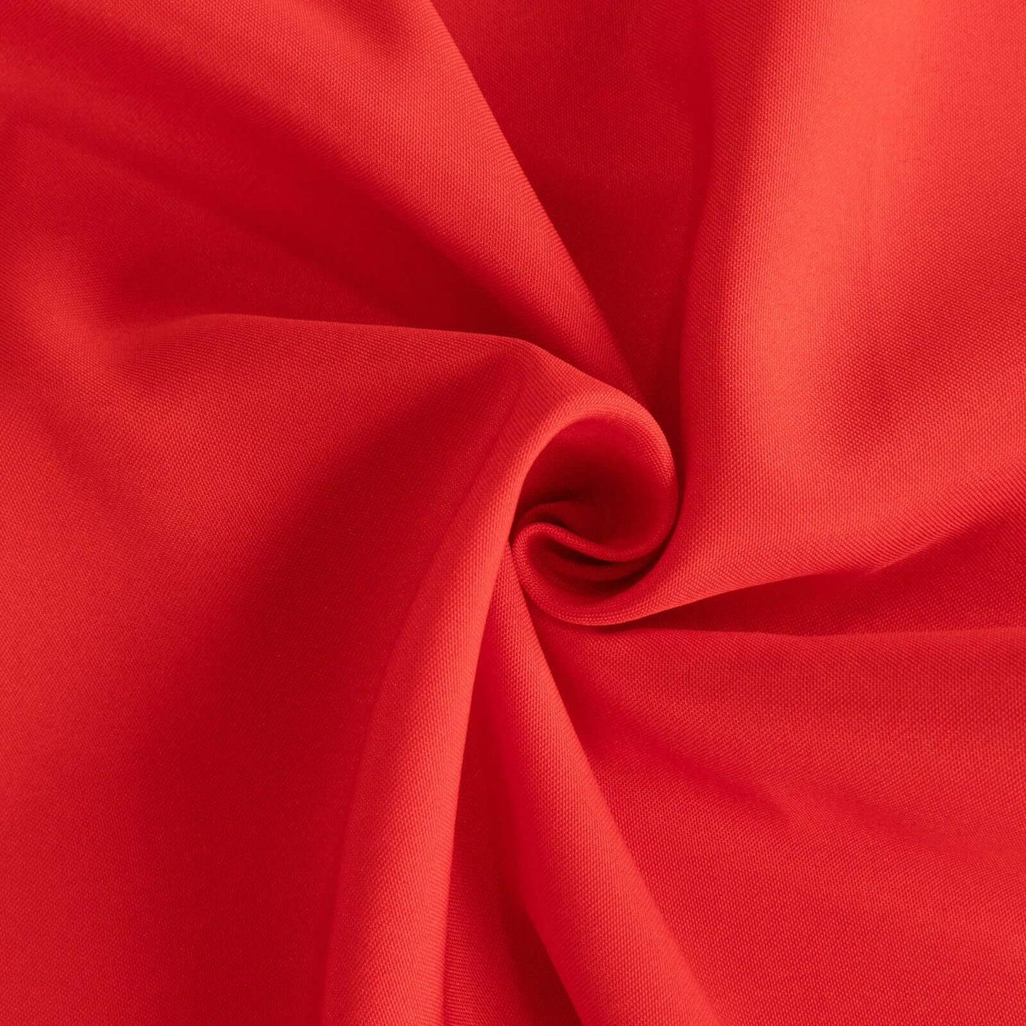 Premium Polyester 132" Round Tablecloth Red - Seamless 220GSM Wrinkle-Resistant Table Cover