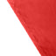 Cotton Blend 132" Round Tablecloth Red - Seamless Wrinkle-Resistant Table Cover