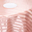 Satin Striped 120" Round Tablecloth Dusty Rose - Silky Smooth Seamless Table Cover