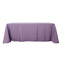 Polyester 90"x132" Rectangle Tablecloth Violet Amethyst - Seamless Wrinkle-Resistant Table Cover