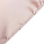 Satin Rectangular 90"x132" Tablecloth Dusty Rose - Seamless Table Cover