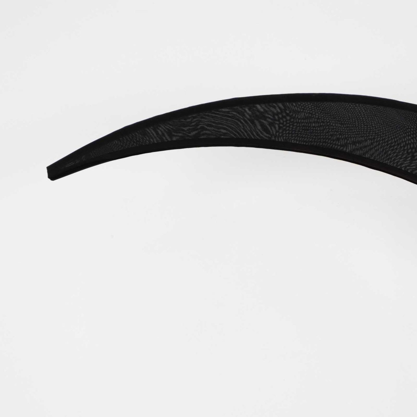 7.5ft Black Spandex Crescent Moon Wedding Arch Cover, Custom Fitted Chiara Backdrop Stand Cover