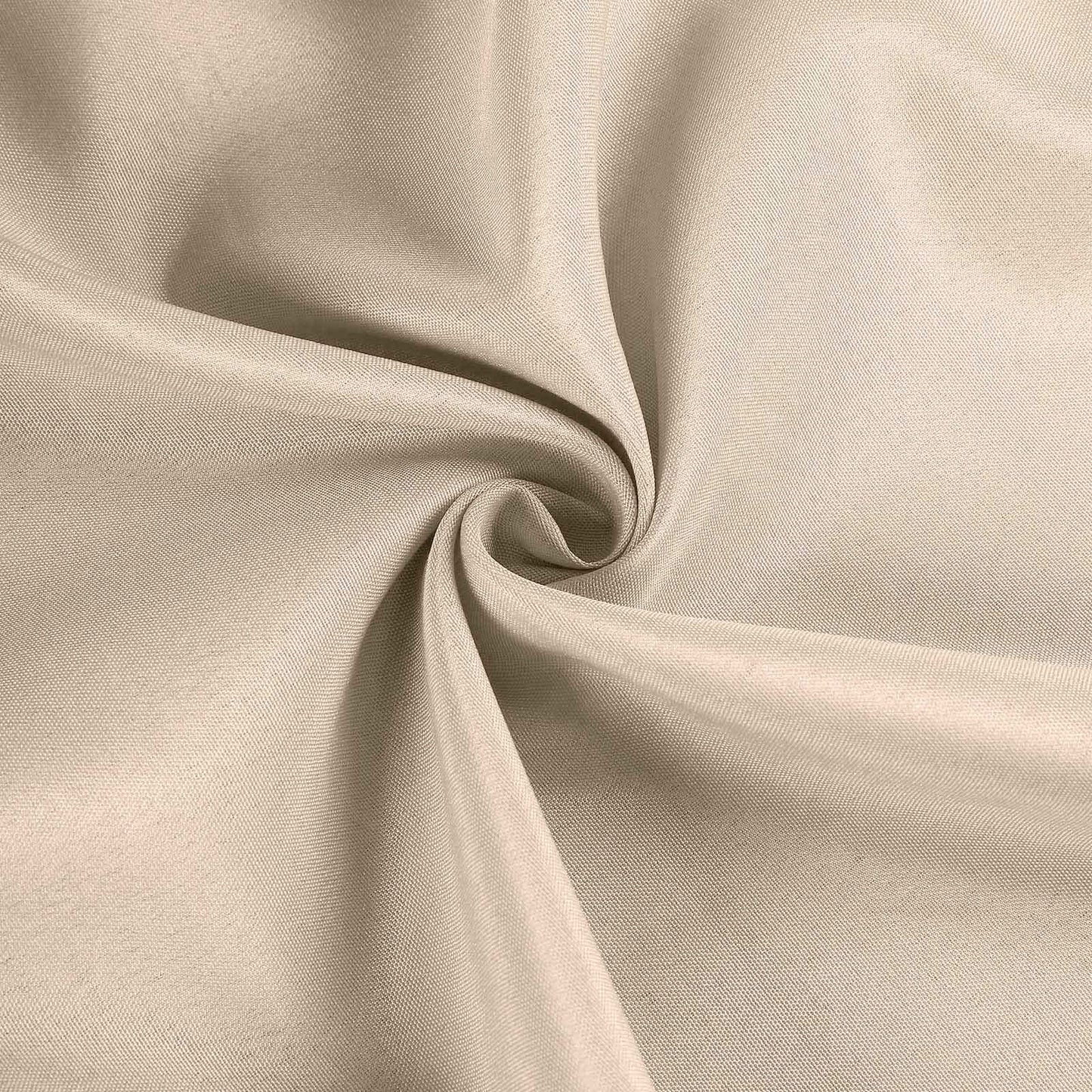 Fitted Polyester 72"x30" Rectangle Tablecloth Nude - Durable Table Cover