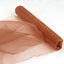 12"x10yd Terracotta (Rust) Sheer Chiffon Fabric Bolt, DIY Voile Drapery Fabric