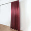 8ftx10ft Burgundy Satin Event Curtain Drapes, Backdrop Event Panel