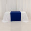 Scuba Polyester 36"x72" Wide Table Runner Royal Blue - Wrinkle-Free Trade Show Table Linen