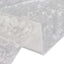 Premium Crushed Velvet 90"x132" Rectangle Tablecloth White - Reusable Soft & Graceful Seamless Table Cover
