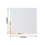 50-Pack Paper Beverage Napkins with Gold Foil Edge White - Disposable 2 Ply Cocktail Napkins for Events 6.5"x6.5"