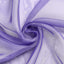 18ft Purple Sheer Organza Wedding Arch Drapery Fabric, Window Scarf Valance