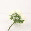 48 Roses 1" Ivory Real Touch Artificial DIY Foam Rose Flowers With Stem, Craft Rose Buds