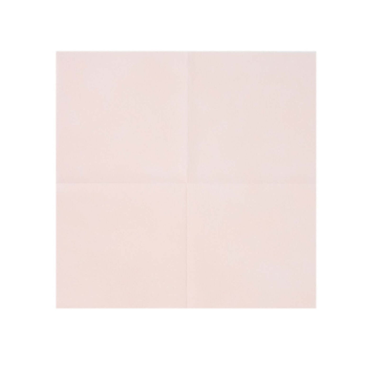 20 Pack Linen-Like Paper 5"x5" Napkins Blush - Highly Absorbent Airlaid Napkins