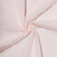 Polyester 90"x90" Table Overlay Square Tablecloth Blush - Wrinkle-Resistant & Durable Table Cover