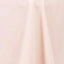 Premium Polyester 90" Round Tablecloth Blush - Stain and Wrinkle-Resistant Design with 220GSM Thickness Table Cover