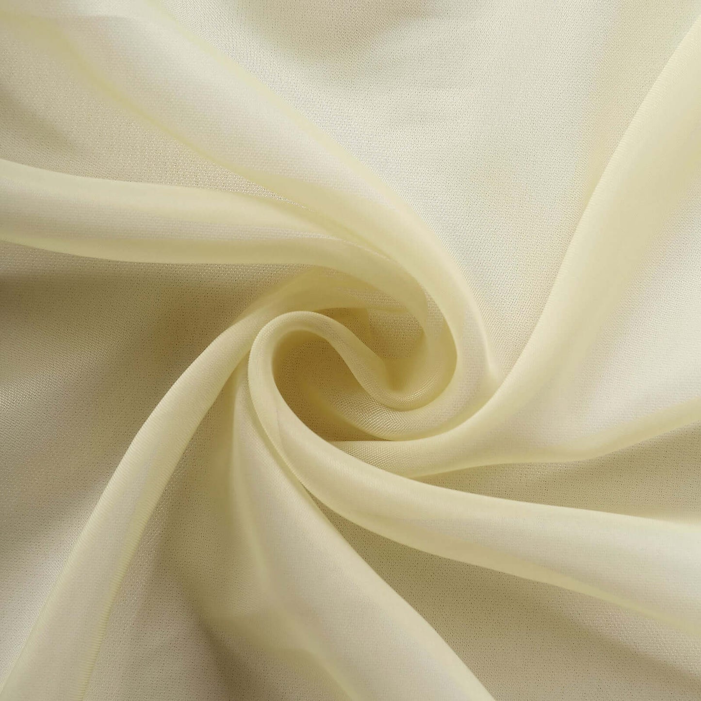 Chiffon 6ft Table Runner Champagne - Flowy & Lightweight Table Decor