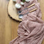 Gauze Cheesecloth 10ft Table Runner Dusty Rose - Rustic Boho Style