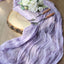 Gauze Cheesecloth 10ft Table Runner Lavender Lilac - Rustic Boho Style