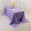 Premium Polyester 90"x132" Rectangle Tablecloth Lavender Lilac - Seamless 220GSM Stain-Resistant Table Cover