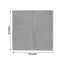 20 Pack Linen-Like Paper 5"x5" Napkins Silver - Highly Absorbent Airlaid Napkins