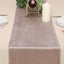 Premium Velvet 12"x108" Table Runner Mauve - Sheen Finish Reusable Table Decor
