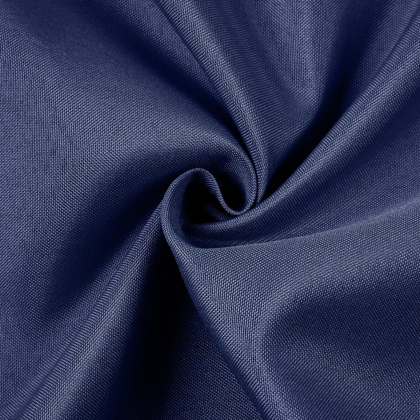 54"x10 Yards Premium Polyester Navy Blue Fabric Bolt, DIY Craft Fabric Roll for Upholstery, Curtains, and Event Decor