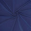 Stretch Spandex 6ft Rectangle Tablecloth Navy Blue - Durable Form-Fitting Table Cover