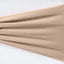 5 Pack Stretch Spandex Chair Sashes Nude - Fitted Finish Two Ply Heavy Duty Chair Bands 5"x12"