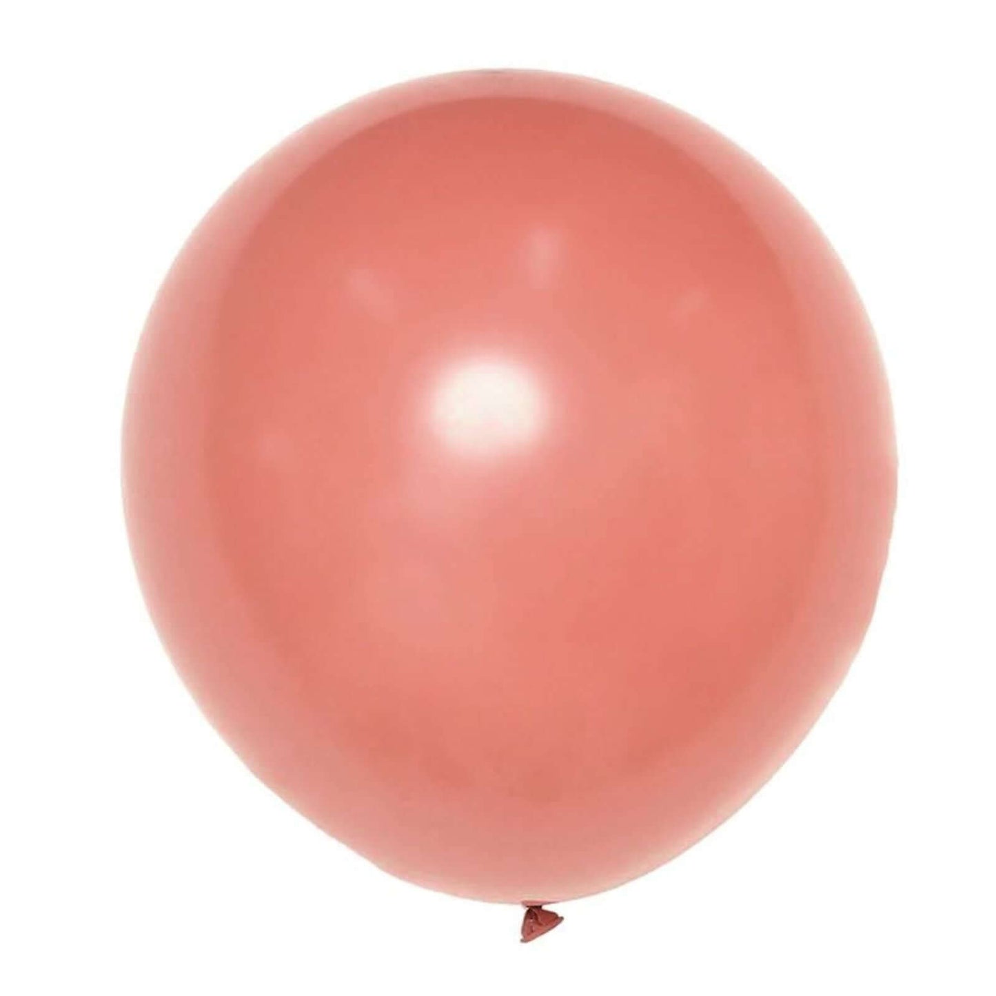 25 Pack 12" Matte Pastel Dusty Rose Helium Air Latex Party Balloons
