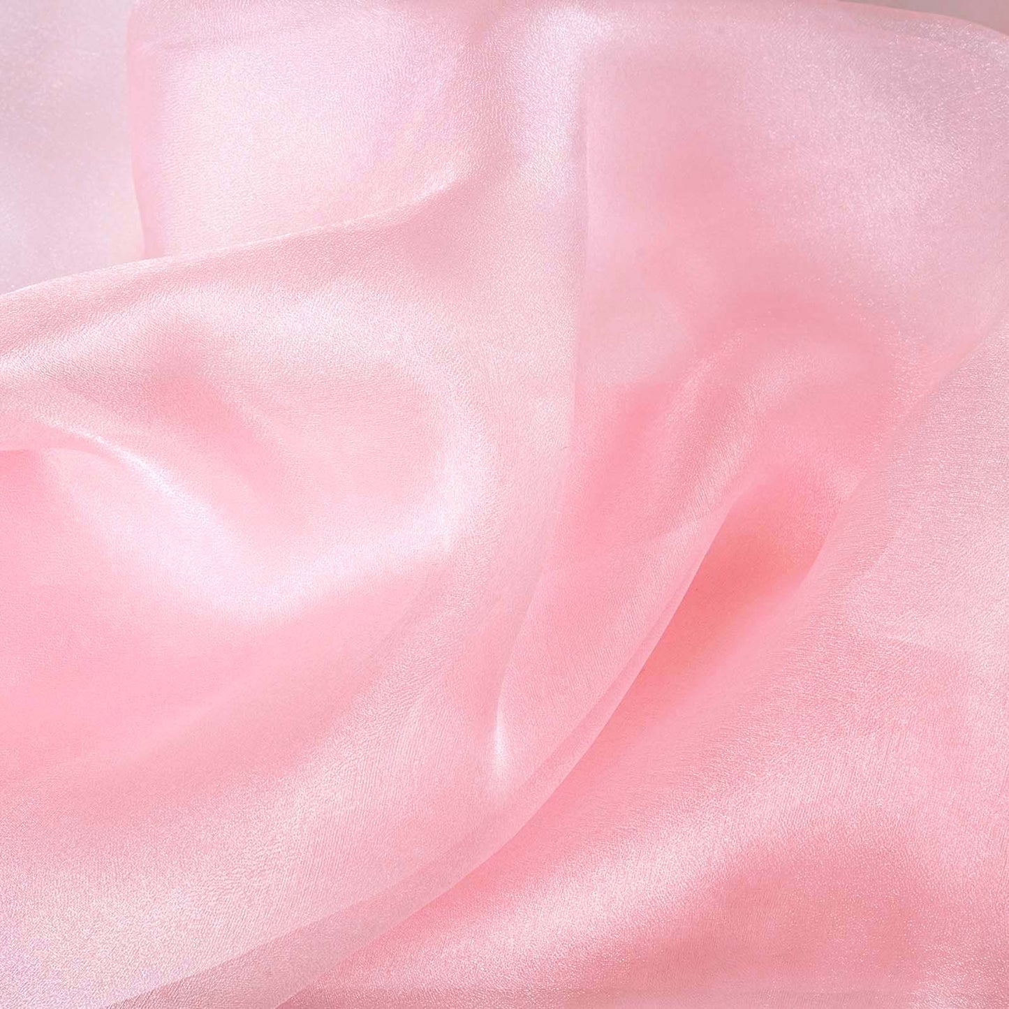 12"x10yd Pink Sheer Chiffon Fabric Bolt, DIY Voile Drapery Fabric