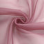 18ft Mauve Cinnamon Rose Sheer Organza Wedding Arch Drapery Fabric, Window Scarf Valance