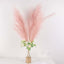 3 Stems Artificial Pampas Grass Decor Dusty Rose for Rustic Boho Chic Backdrops Floral Styling & Vase Displays 44"