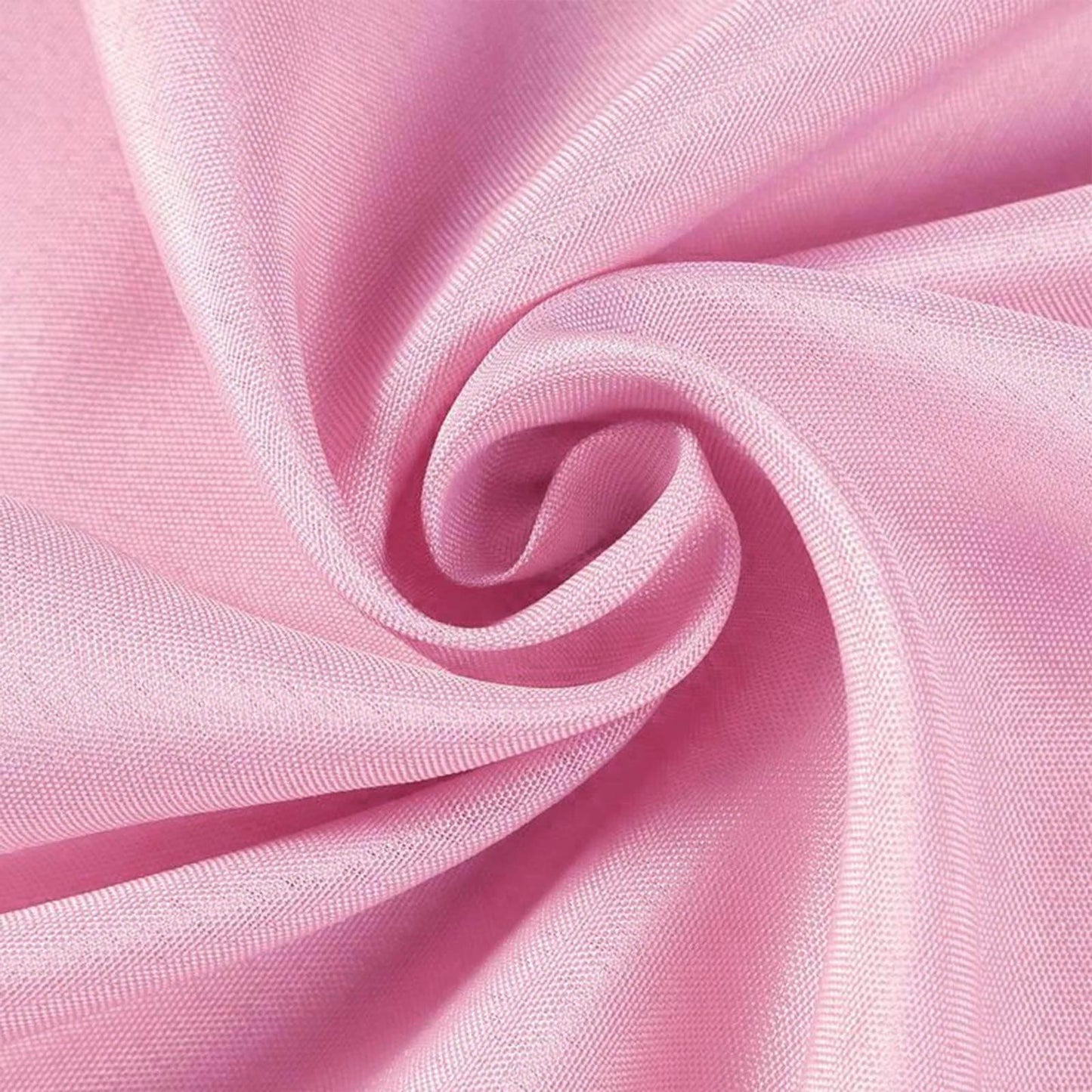 Polyester 90"x156" Rectangle Tablecloth Pink - Seamless Wrinkle-Resistant Table Cover