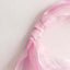 5 Pack Chiffon Satin Chair Sashes Pink - Easy to Install Ruffled Curly Willow