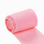 2 Pack 6yd Pink Silk-Like Chiffon Linen Ribbon Roll For Bouquets, Wedding Invitations Gift Wrapping