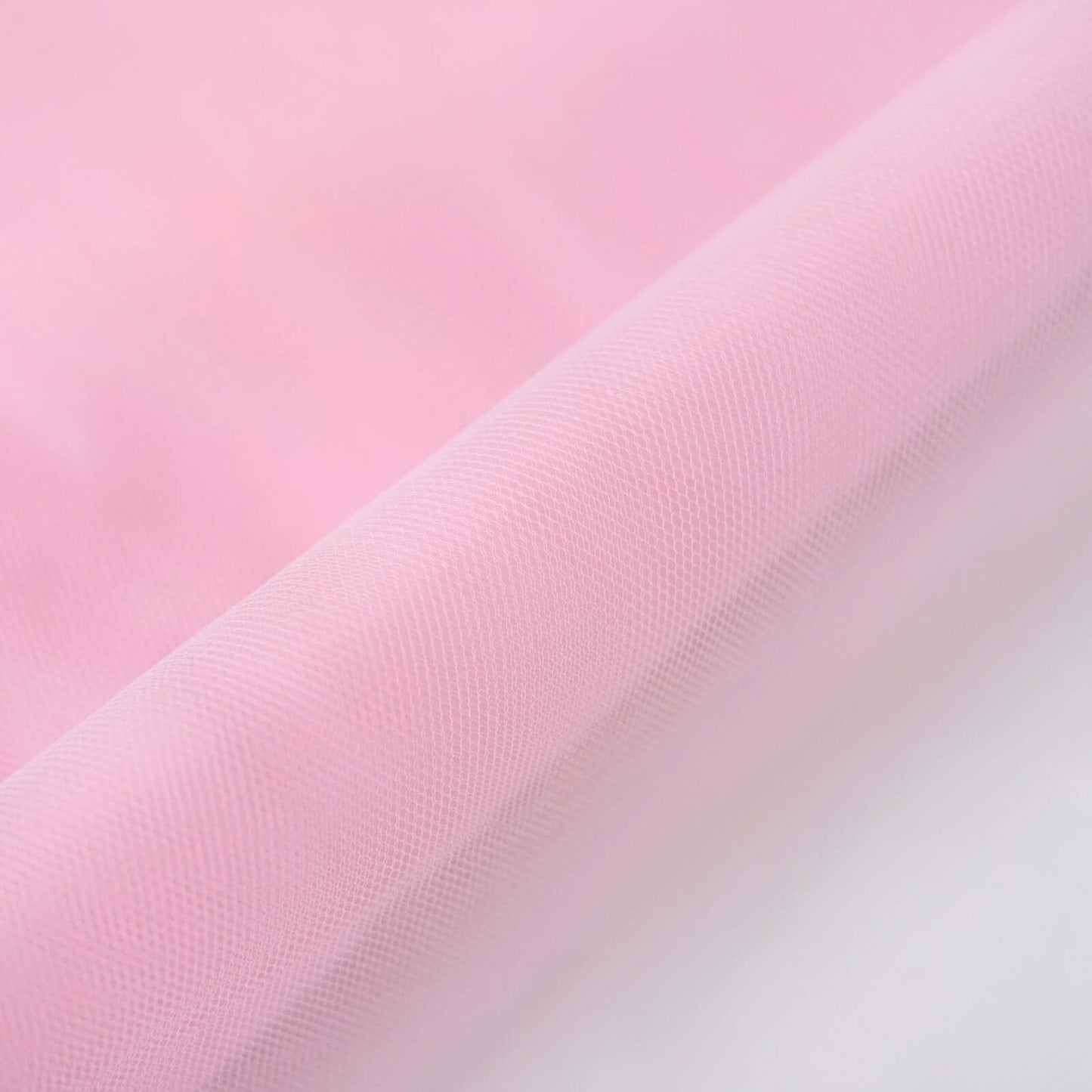 54"x40 Yards Pink Tulle Fabric Bolt, DIY Crafts Sheer Fabric Roll