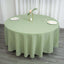 Polyester 108" Round Tablecloth Sage Green - Wrinkle-Resistant Table Cover