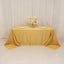 Lamour Satin 90"x132" Rectangle Tablecloth Champagne - Soft & Silk-Like Seamless Table Cover