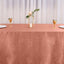 Satin Rectangular 90"x156" Tablecloth Terracotta (Rust) - Seamless Table Cover
