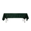 Lamour Satin 60"x102" Rectangle Tablecloth Hunter Emerald Green - Durable & Silky Soft Feel Table
