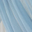 Dusty Blue Sheer Backdrop Drape â€“ 5ftx32ft Wedding Arch & Ceiling Decor Panel, Wrinkle Free with Soft Shimmer